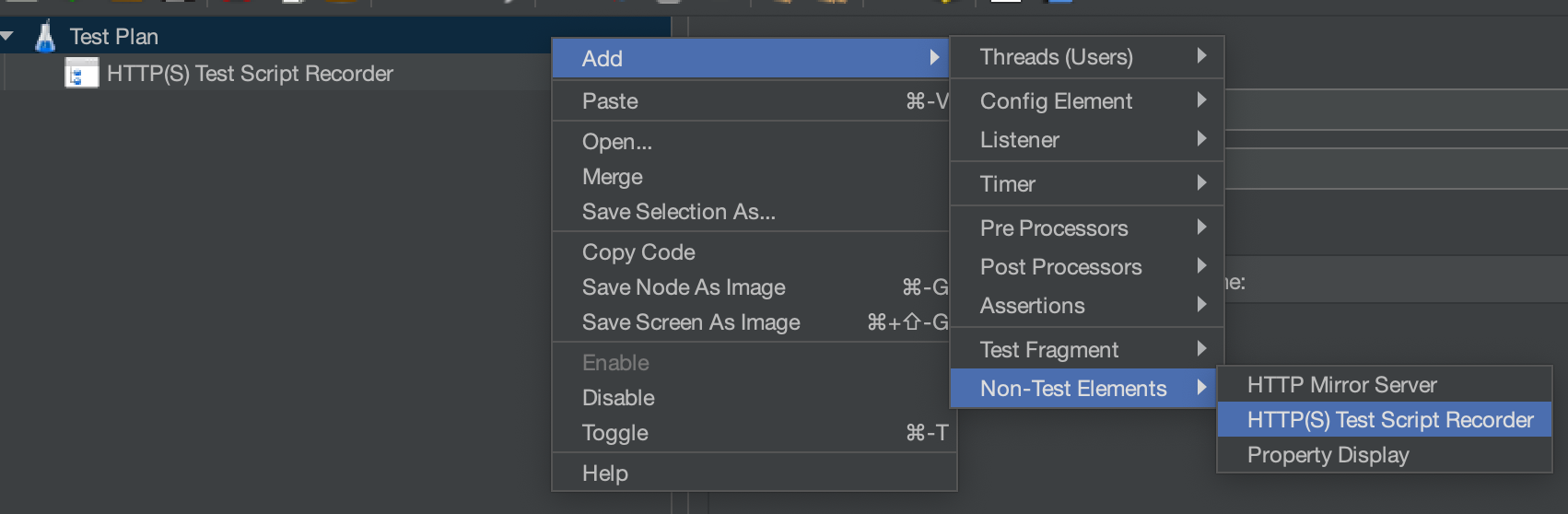 JMeter Test Script Recorder